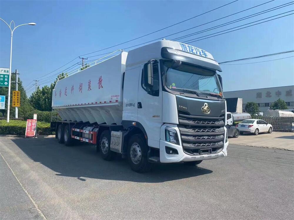 44方散裝飼料運(yùn)輸車-國六柳汽前四后八44方散裝飼料運(yùn)輸車